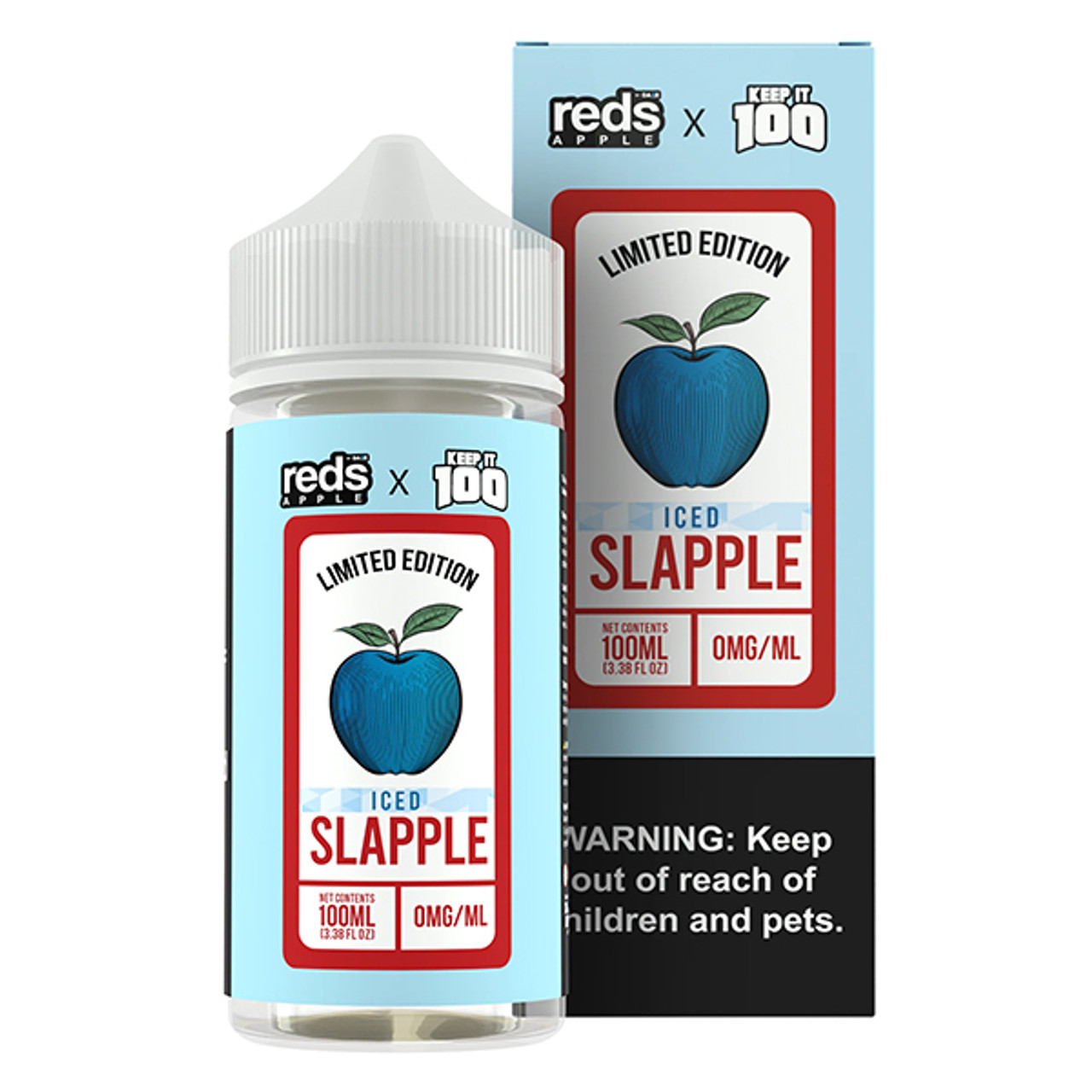 Apple - Dee♪ 7 Daze Reds Apple x Keep It 100 Salt Series Slapple 30ml
