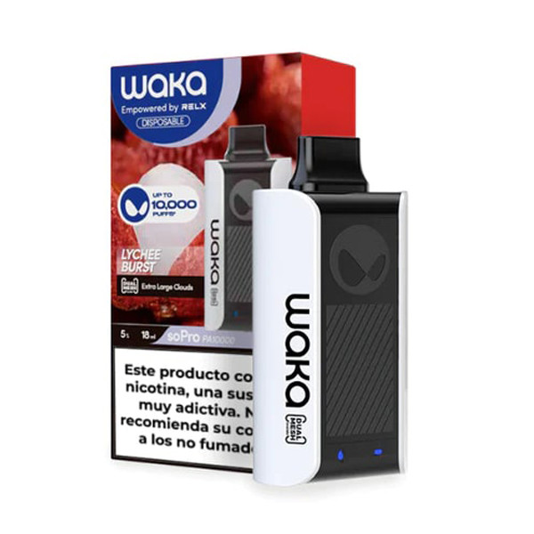 Puff Count Making WAKA SoPro PA10000 - 10K Puffs Disposable - 18mL 50mg -  USA Vape Hub Pyro Duo