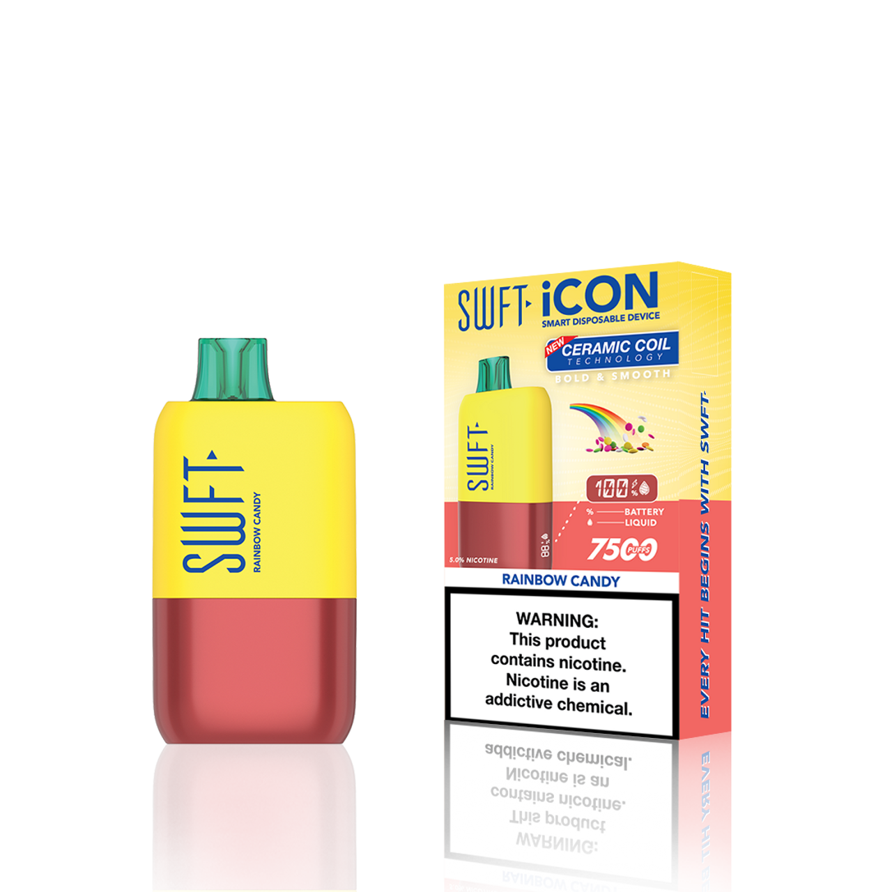 Blue Cotton Candy SWFT Icon 7500 Disposable Vape Kit