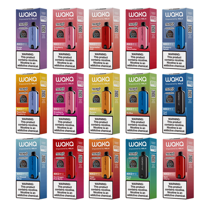 waka WAKA SoPro DM8000 8000 Puffs Disposable Vape 50mg 14mL | Vapor Empire