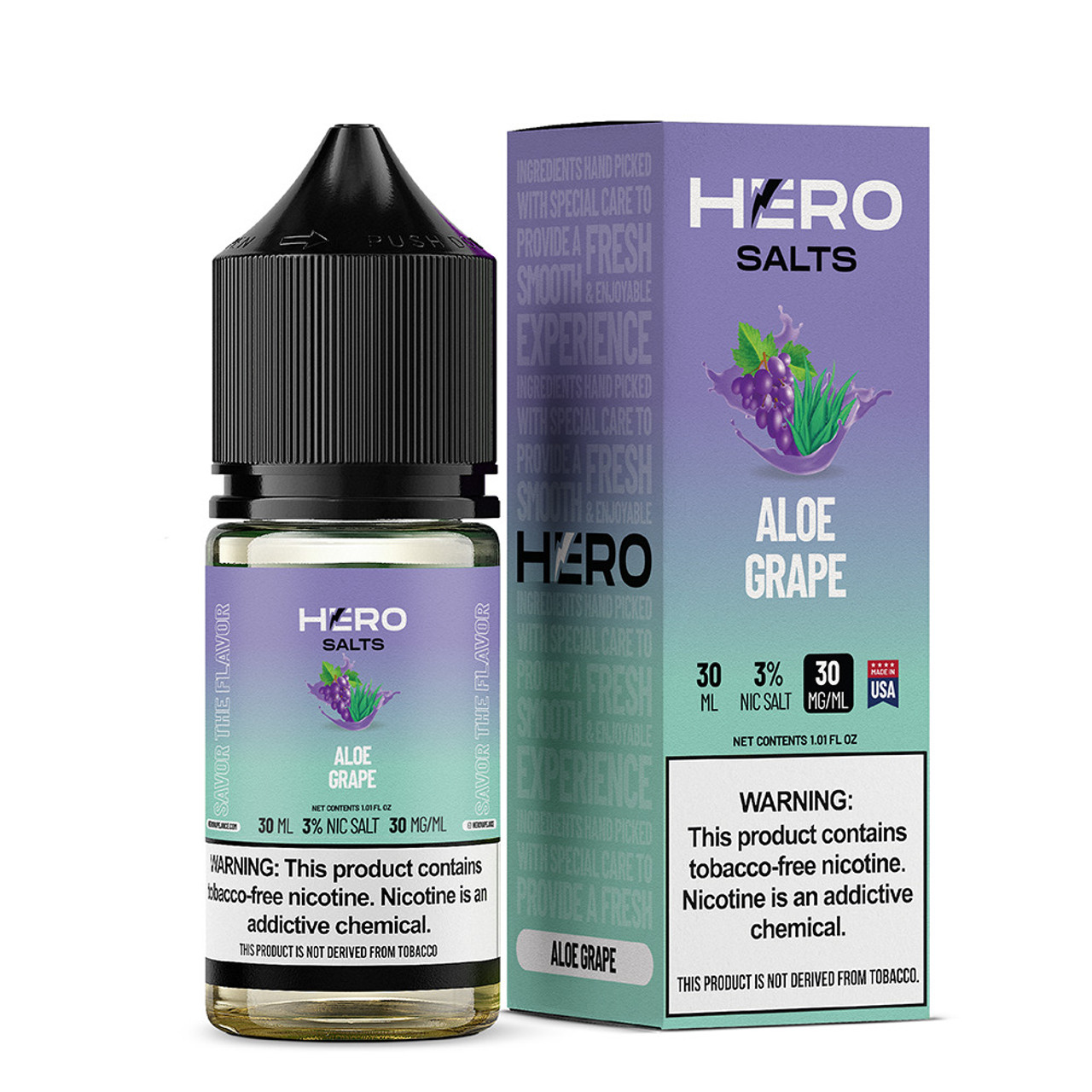 Liquido Aloe Grape (Aloe) - Salt Nicotine