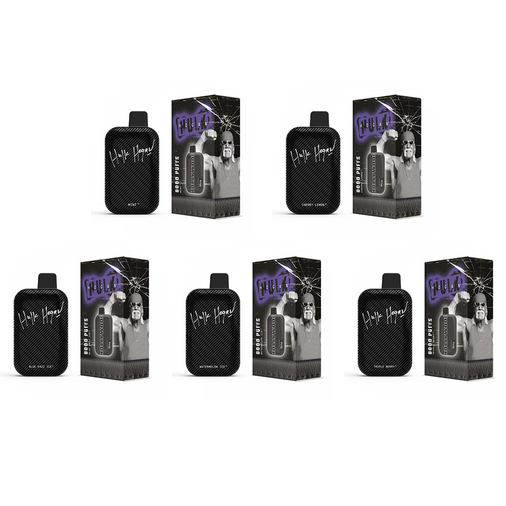Disposables Vape Hulk Hogan Hulkamania 8000 Disposable Vape Beginners And  Veterans Cotton Candy Sweet
