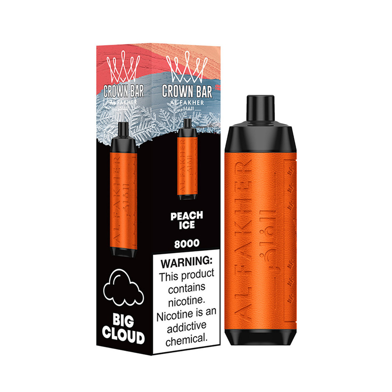 POD SALT Bar 6000 purity king vape, disposable vape with crown icon, premium British nicotine salt vape, elegant vape product - Crown Bar AF8000 8000 Puffs Disposable Vape 50mg 18mL | Vapor Empire