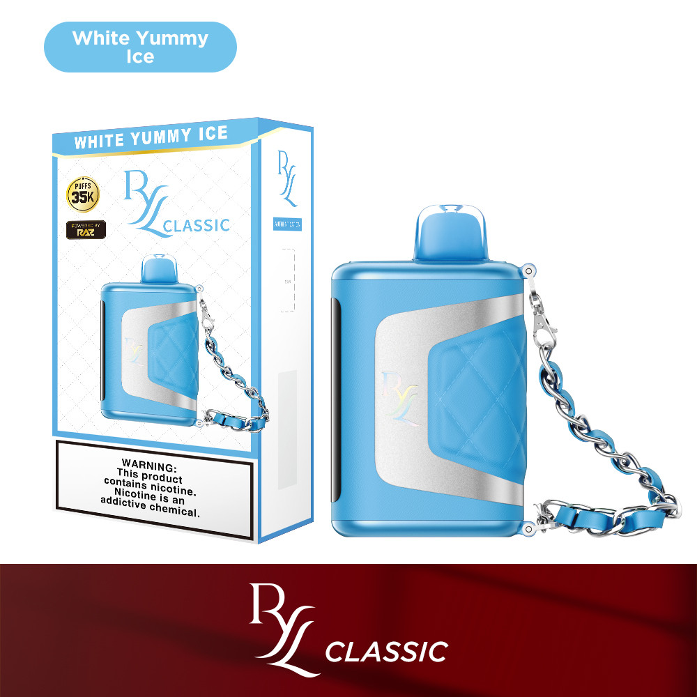 white yummy ice raz flavor RAZ RYL CLASSIC 35K PUFF DISPOSABLE – EJUICEOVERSTOCK.COM main image 0