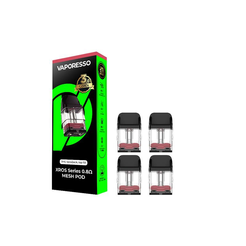 how many ml is a vaporesso pod Vaporesso XROS Pro - Pod System - 1200 mAh - 2 ml main image 1