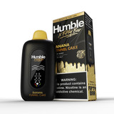 Fifty Bar Humble Edt. Disposable banana funnel cake with packaging