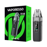 Vaporesso Luxe X3 Pod System carbon black with packaging