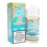 Watermelon Apple Iced by Cloud Nurdz E-Liquid with packaging