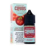 Apple Peach Strawberry By Coastal Clouds Salt E-Liquid with packaging