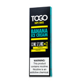 Twst ToGo Disposable E-Cigs by Lemon Twist 300 Puffs Banana Ice Cream