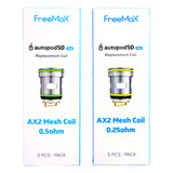 Freemax Autopod50 Replacement Pod (1 Pod + 1 Coil) packaging