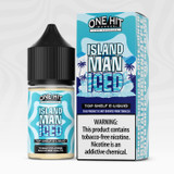 Island Man Iced by One Hit Wonder TF-Nic 30mL Salt Series with Packaging