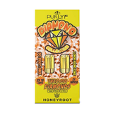 Purlyf – Honeyroot THCO Diamonds Cartridge | (2x) 1-Gram Lemon Pound Cake/King Louis OG Packaging