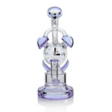 Lookah (Dab Rig) 9.65“ Recycler Timeless Clock Dab Rig purple
