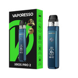 Vaporesso XROS Pro 2 Pod System Storm Blue with packaging
