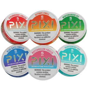 PIXI (DSPLY 5pc)(Nic Pouch)(20ct Can) PROMO