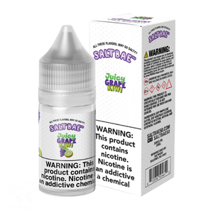 Juicy Grape Kiwi Iced Salt Bae 50 Salts 30mL