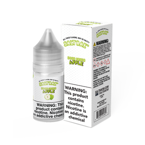 Sour Green Apple Salt Bae 50 Salts 30mL with packaging