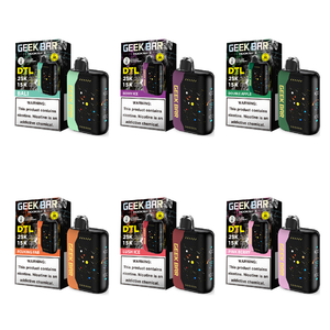 Geek Bar Hookah X Disposable group photo