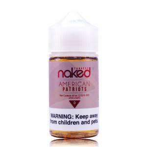 American Patriots by Naked 100 Tobacco E-Liquid bottle