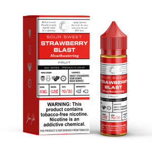 Strawberry Blast BSX Vapor 60mL with packaging