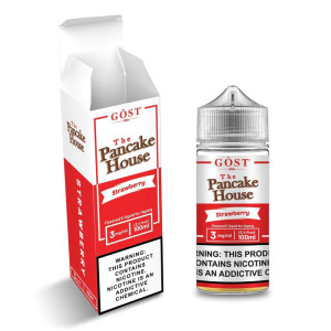 Glazed Strawberry by Pancake House E-Liquid with Packaging
