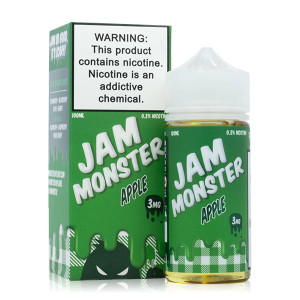 Apple by Jam Monster E-Liquid with packaging
