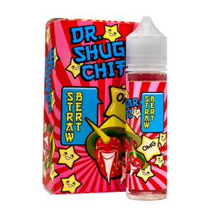 Strawbert by Dr Shugar Chitz E-Liquid with packaging