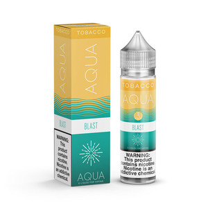 Blast (New Menthol) By Aqua Tobacco E-Liquid with Packaging