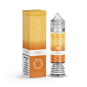 Hydra (Gold) By Aqua Tobacco E-Liquid with Packaging