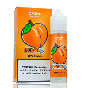 Peach Ice By ORGNX E-Liquid with Packaging
