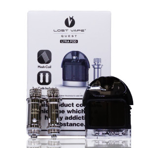 Lost Vape Lyra Replacement Pod Set (1 Pod + 2 Coils) with packaging
