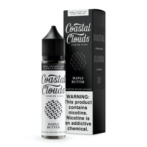 Maple Butter By Coastal Clouds E-Liquid with packaging
