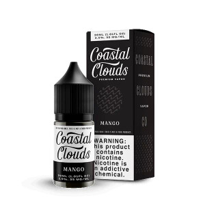 Mango By Coastal Clouds Salt E-Liquid with packaging
