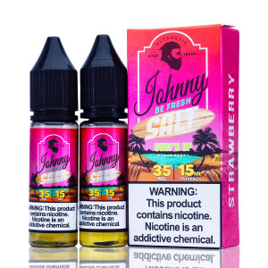 Surf’s Up by Johnny Apple Vapes Salt (x2 15mL) with Packaging Surf’s Up by Johnny Apple Vapes Salt (x2 15mL) with Packaging