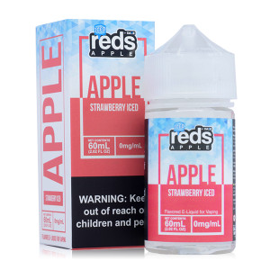 Reds Strawberry ICED by 7 Daze E-Liquid with Packaging Reds Strawberry ICED by 7 Daze E-Liquid with Packaging