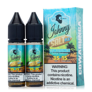 Cowabunga Ice By Johnny Apple Vapes SALT E-Liquid with Packaging Cowabunga Ice By Johnny Apple Vapes SALT E-Liquid with Packaging