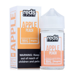 Reds Peach by 7 Daze E-Liquid with Packaging