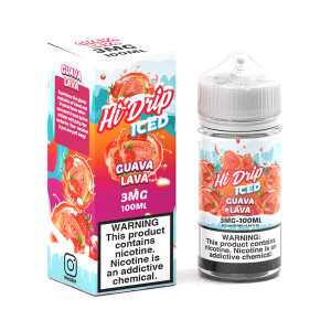 Guava Lava ICED By Hi-Drip E-Liquid with Packaging