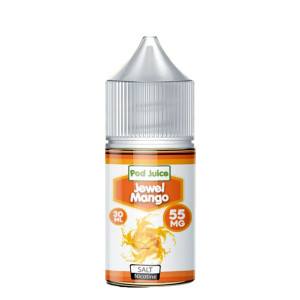 Jewel Mango Salt by Pod Juice E-Liquid 30ml Bottle
