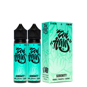Serenity By Zen Haus E-Liquid with Packaging