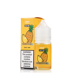Pineapple Iced By ORGNX Salt E-Liquid with Packaging Pineapple Iced By ORGNX Salt E-Liquid with Packaging