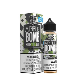Apple Bomb Iced By VGOD E-Liquid with Packaging