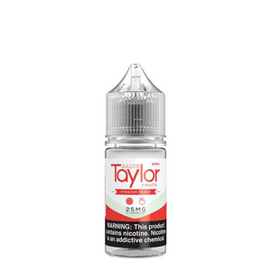 Passion Peach by Taylor Salt E-Liquid Bottle Passion Peach by Taylor Salt E-Liquid Bottle