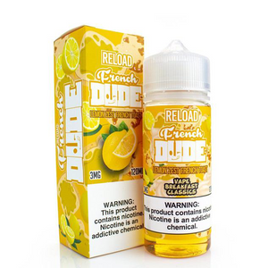 French Dude Reload by Vape Breakfast Classics 120ml with Packaging