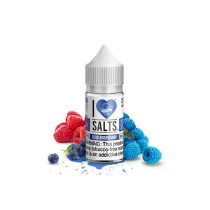 Blue Raspberry by I Love Salts E-Liquid Bottle Blue Raspberry by I Love Salts E-Liquid Bottle
