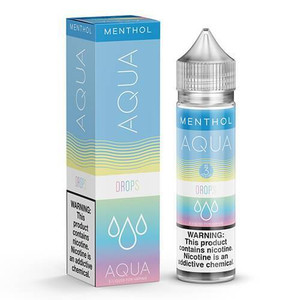 Drops Ice by Aqua Tobacco-Free Nicotine Nicotine E-Liquid with Packaging