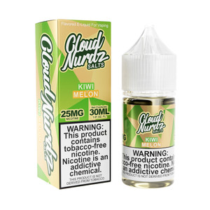 Kiwi Melon Cloud Nurdz TFN Salts 30mL with packaging Kiwi Melon Cloud Nurdz TFN Salts 30mL with packaging