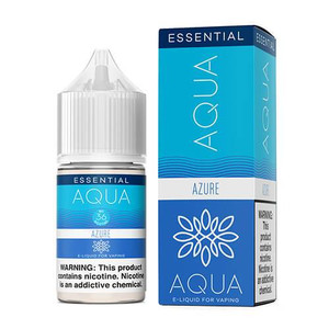 Azure Aqua Essential Tobacco-Free Nicotine Salts 30mL with Packaging