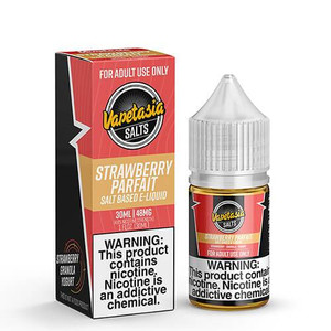 Strawberry Parfait by Vapetasia Salts E-Liquid with Packaging